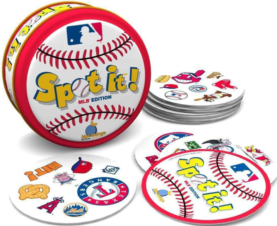 Dobble Spot it! MLB Baseball, karetní hra