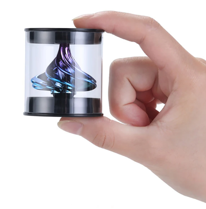 Antistresová káča Winspin fidget spinner fialový