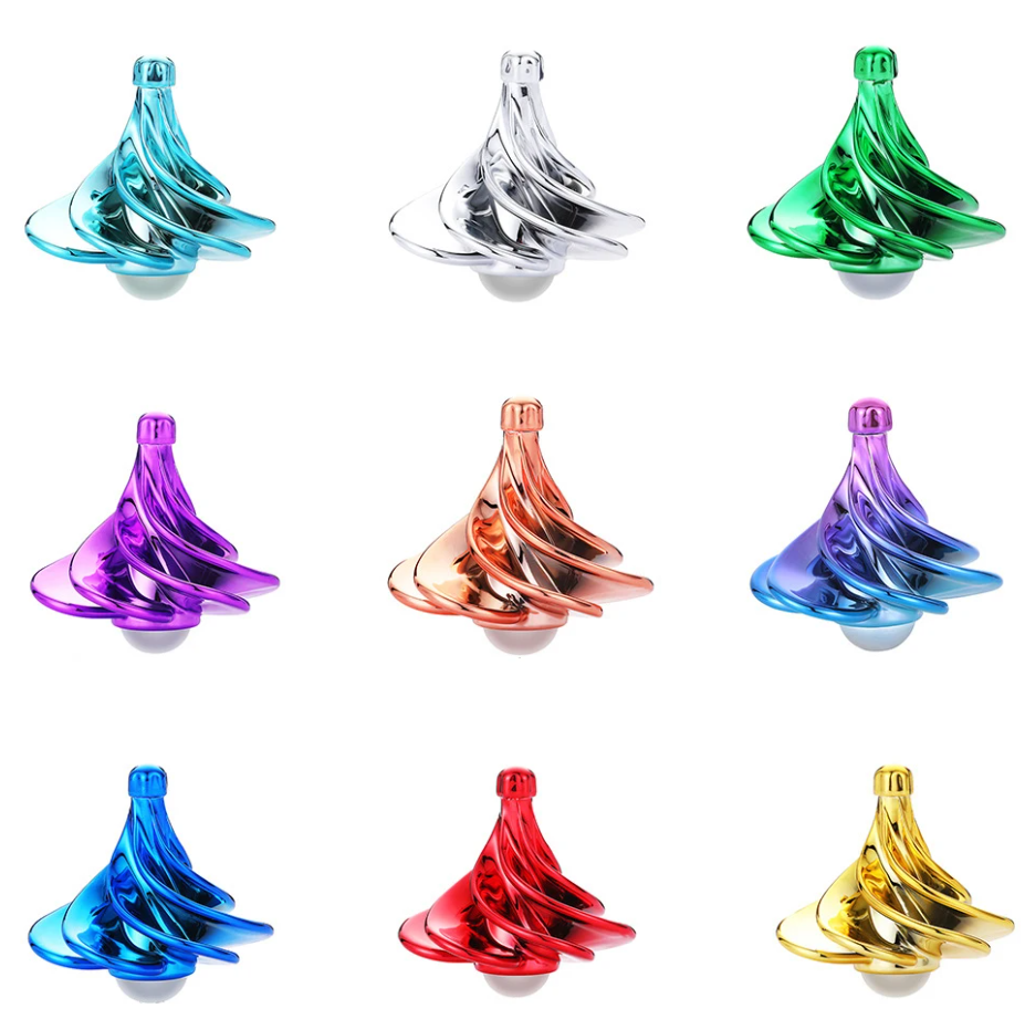 Antistresová káča Winspin fidget spinner bronzový