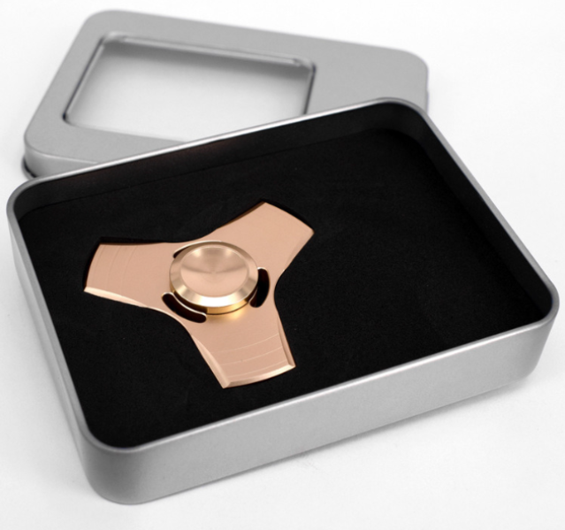 Fidget Spinner Ufo modré