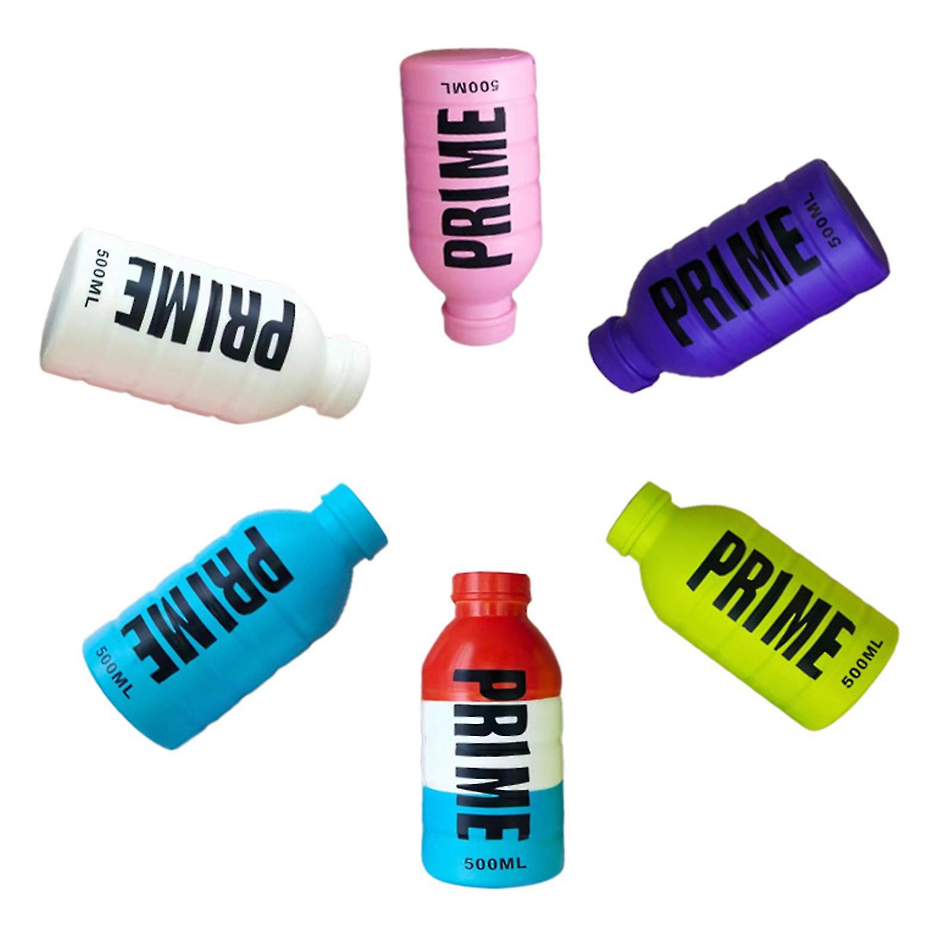 Prime 500ml- antistresová mačkací lahvička fialová