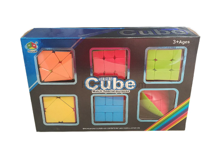 Rubikova kostka Dárkový 6-set FanXin 6 Colors