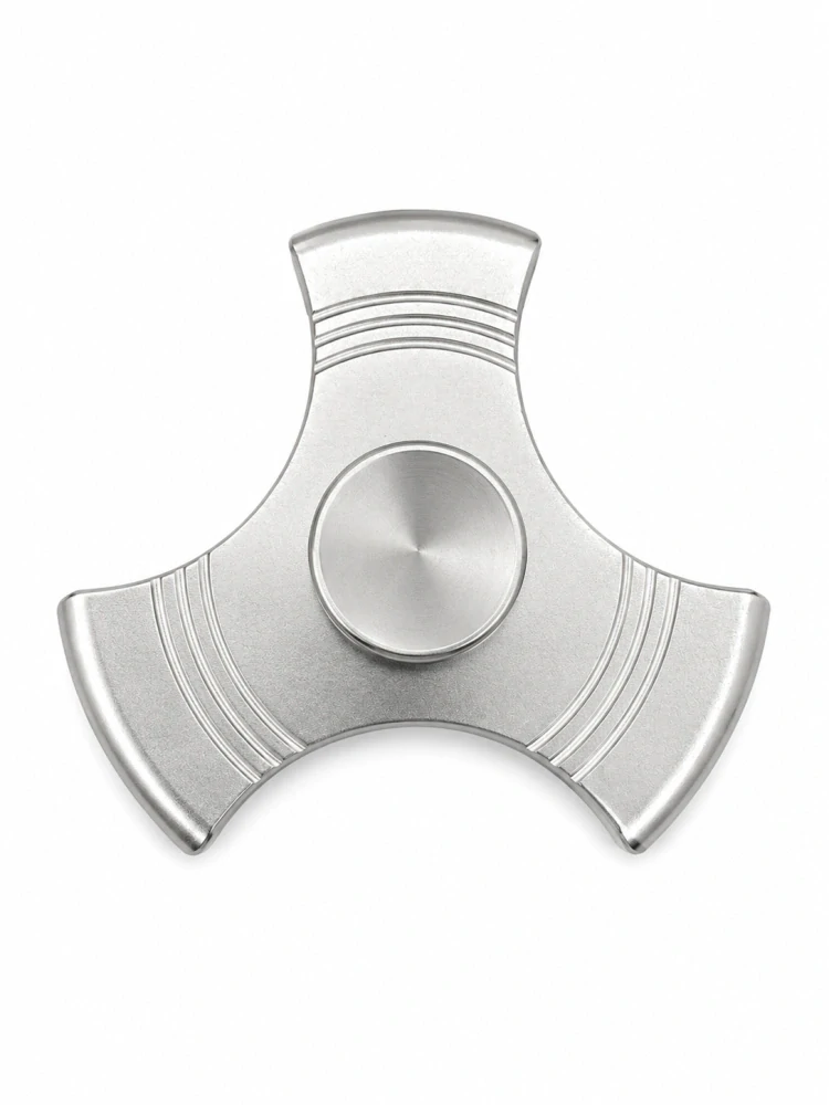 Fidget Spinner, Ufo 2, stříbrné