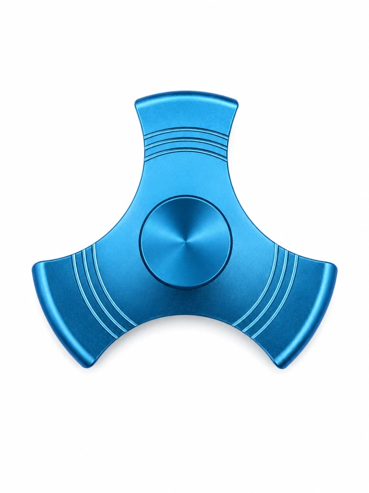 Fidget Spinner, Ufo 2, modré