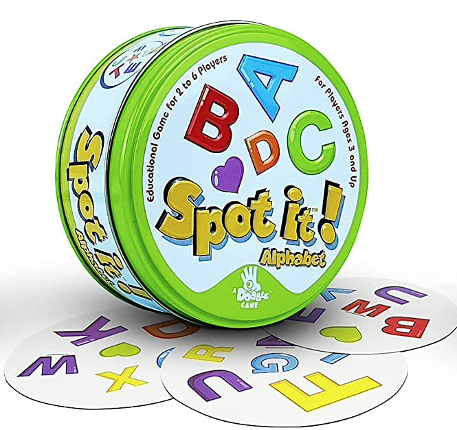 Dobble- Spot it! Alphabet ABCD