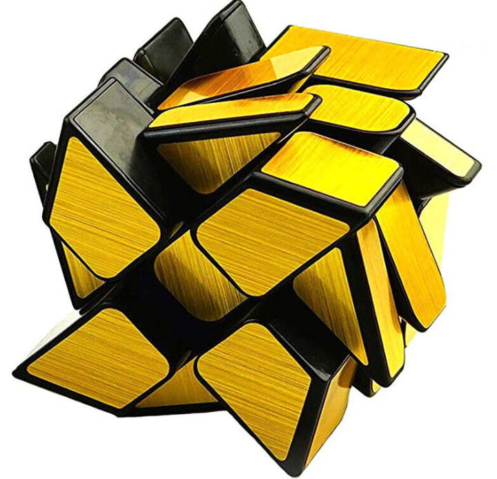 FanXin Axis Cube zlatá se stojánkem