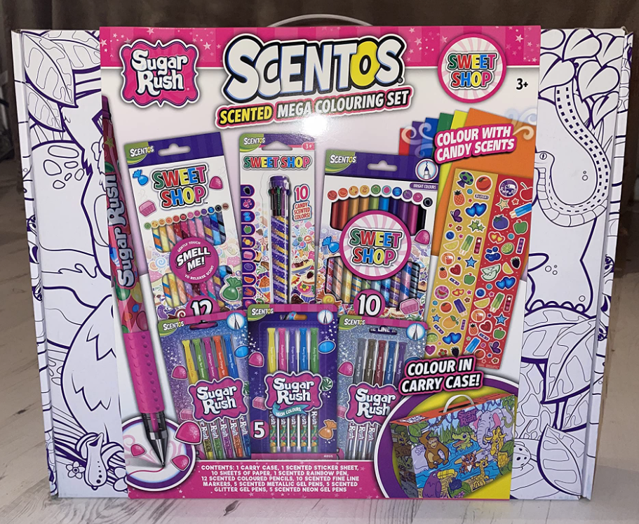 Velké výtvarné potřeby s kufrem