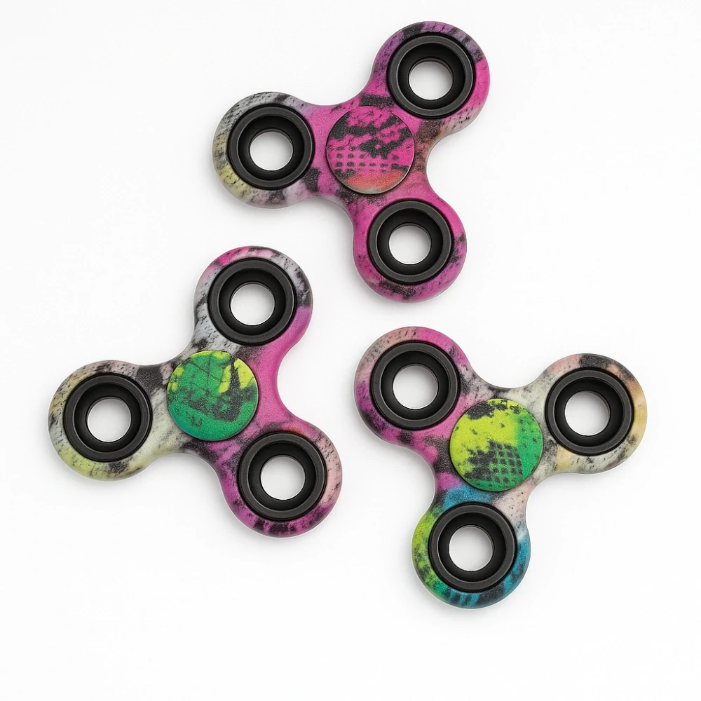 Fidget Spinner Camouflage vícebarevný 