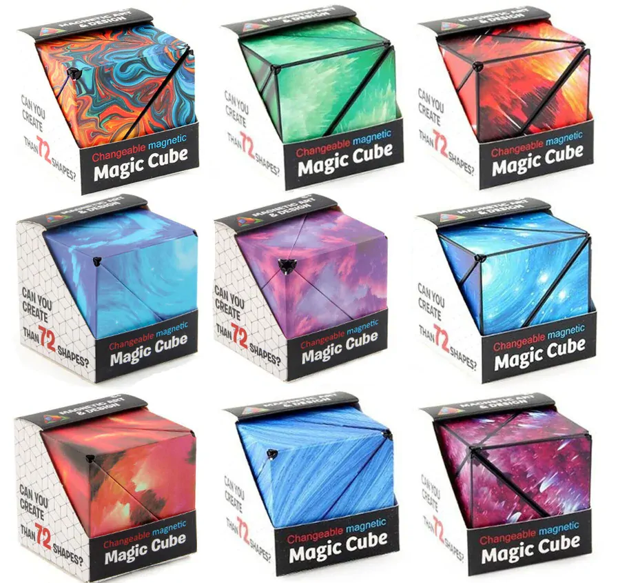 Magic Cube Fidget Magnetická kostka proti stresu