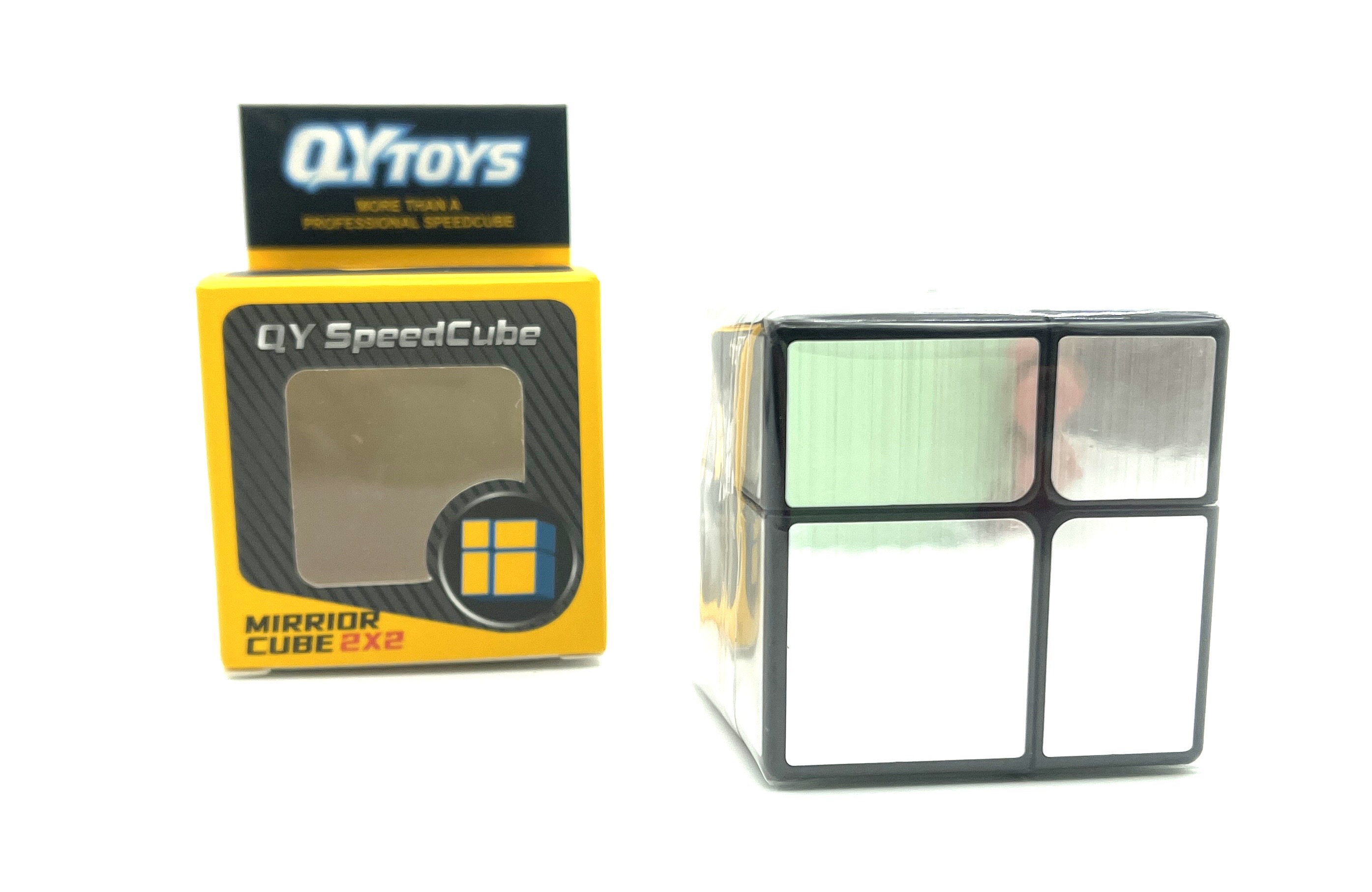 Mirror Cube QiYi 2x2 stříbrný