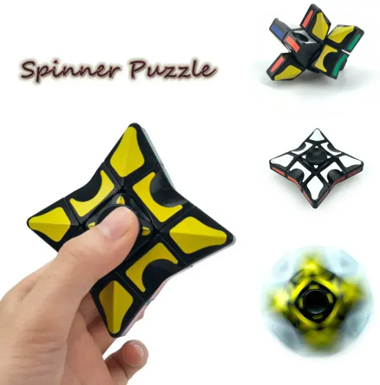 1x3x3 Spinner černý