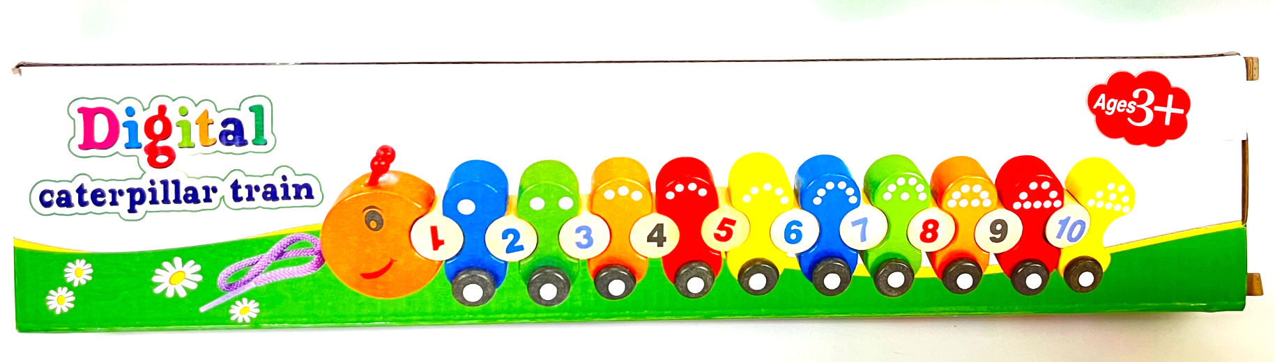 Digital Train, Dřevěný vláček s čísly