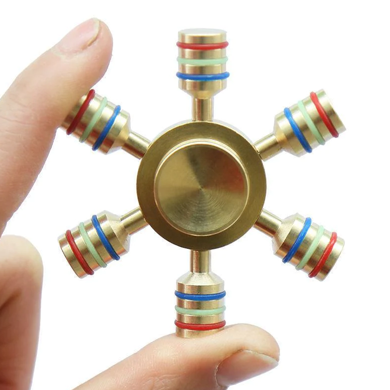 6ti ramenný kovový HQ fidget spinner