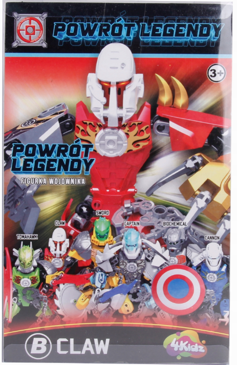 Figurka Návrat legendy- Claw