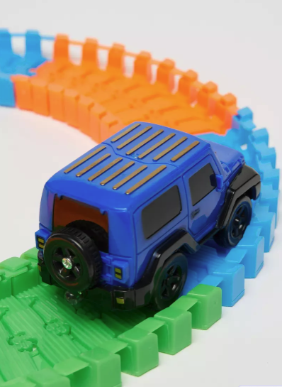 Teddies Dráha svítící ve tmě délka 72 cm