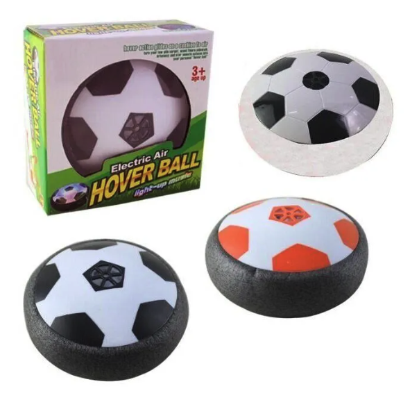 Hover Ball pozemní míč 11 cm se světlem a zvukem oranžový 