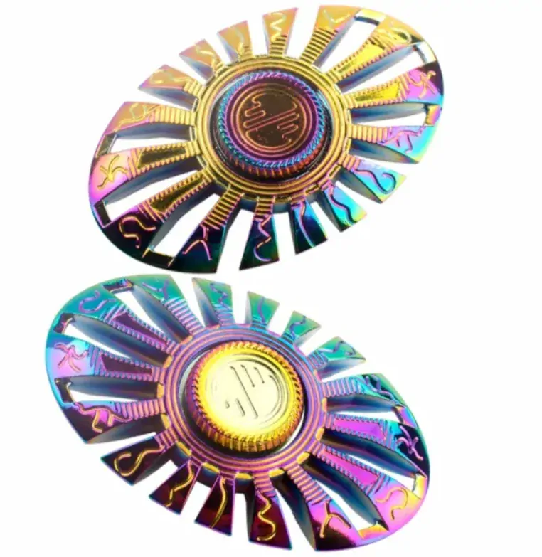 Fidget Spinner Rainbow ovál, limitovaná edice