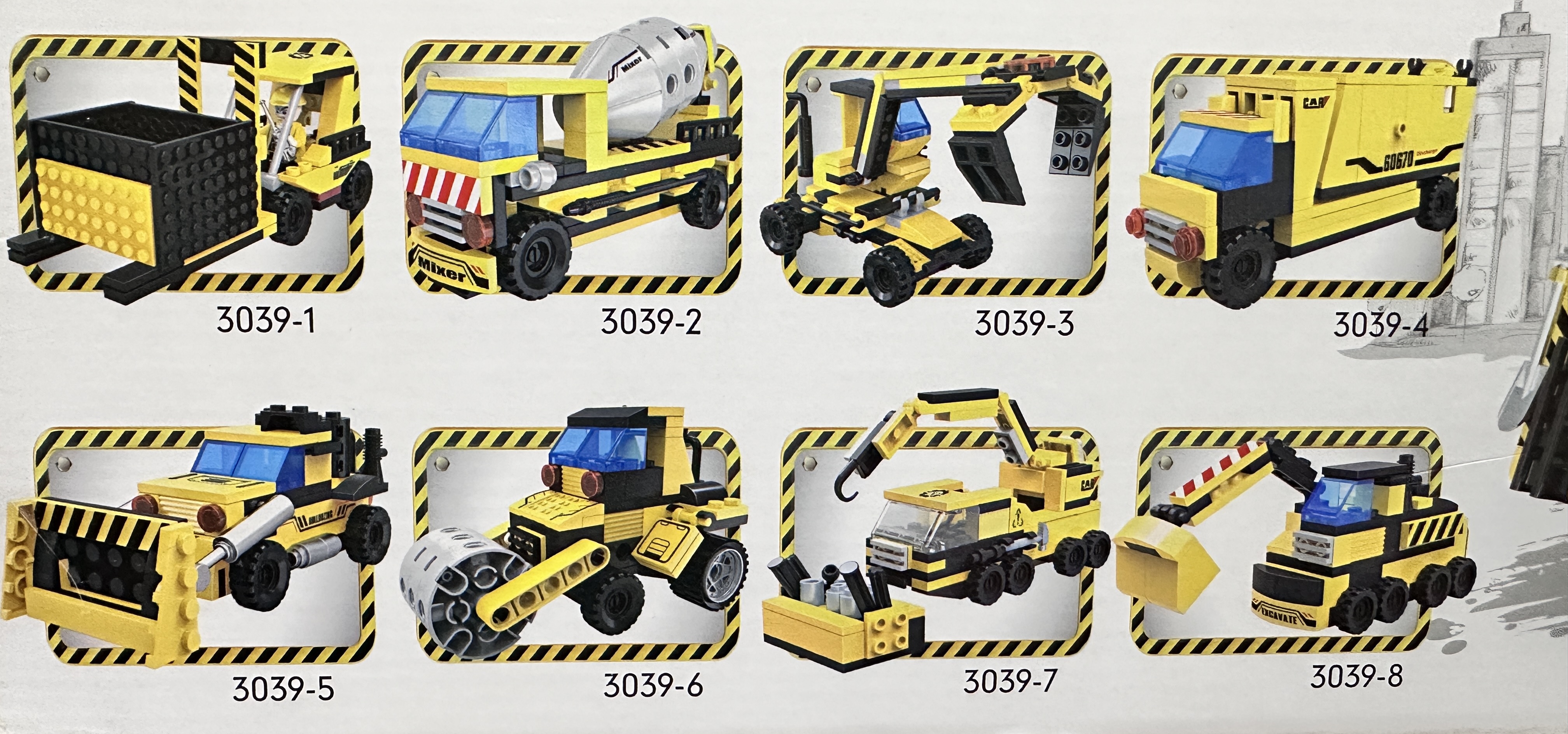 Cogo Construction 8in1 Stavební stroj 846 ks