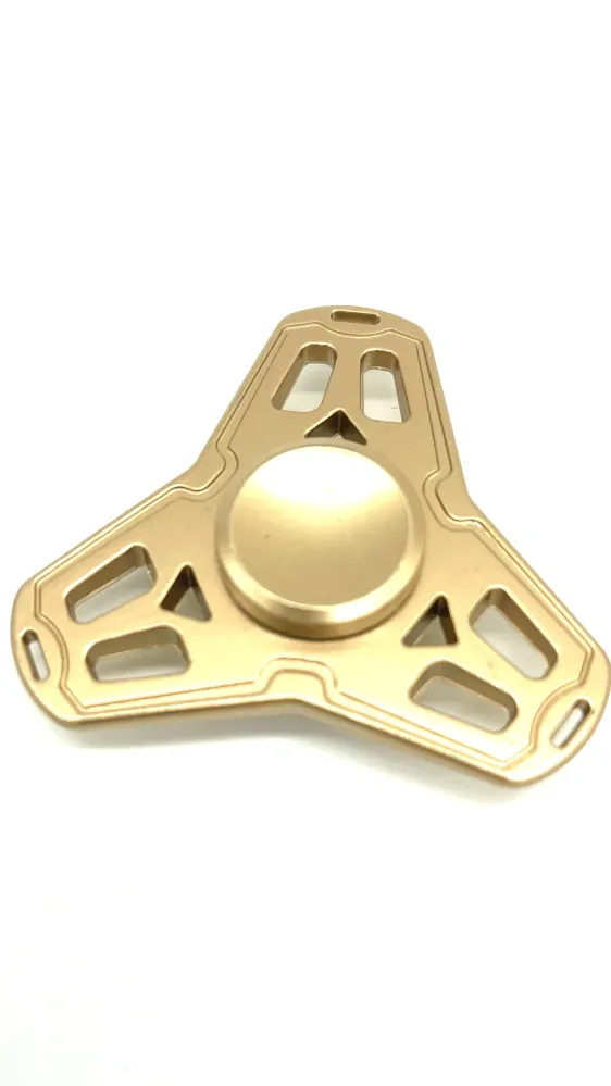 Fidget Spinner Star bronzový