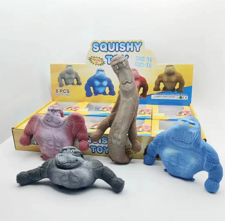 Mačkací antistresová gorila