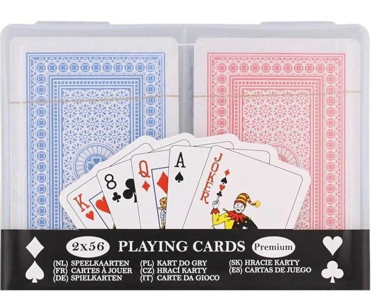 Hrací karty 2x56 ks