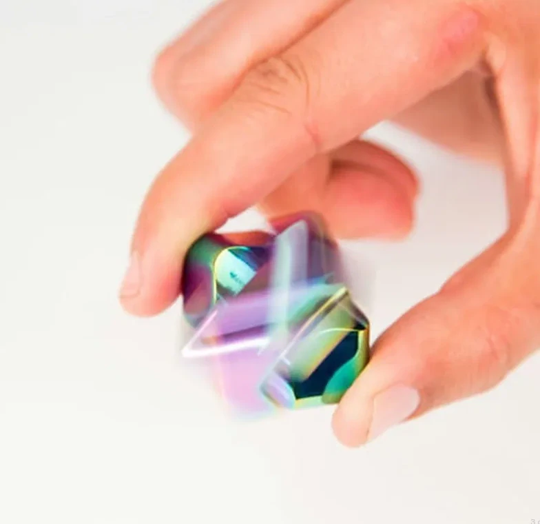 Fidget Spinner Cube Rainbow