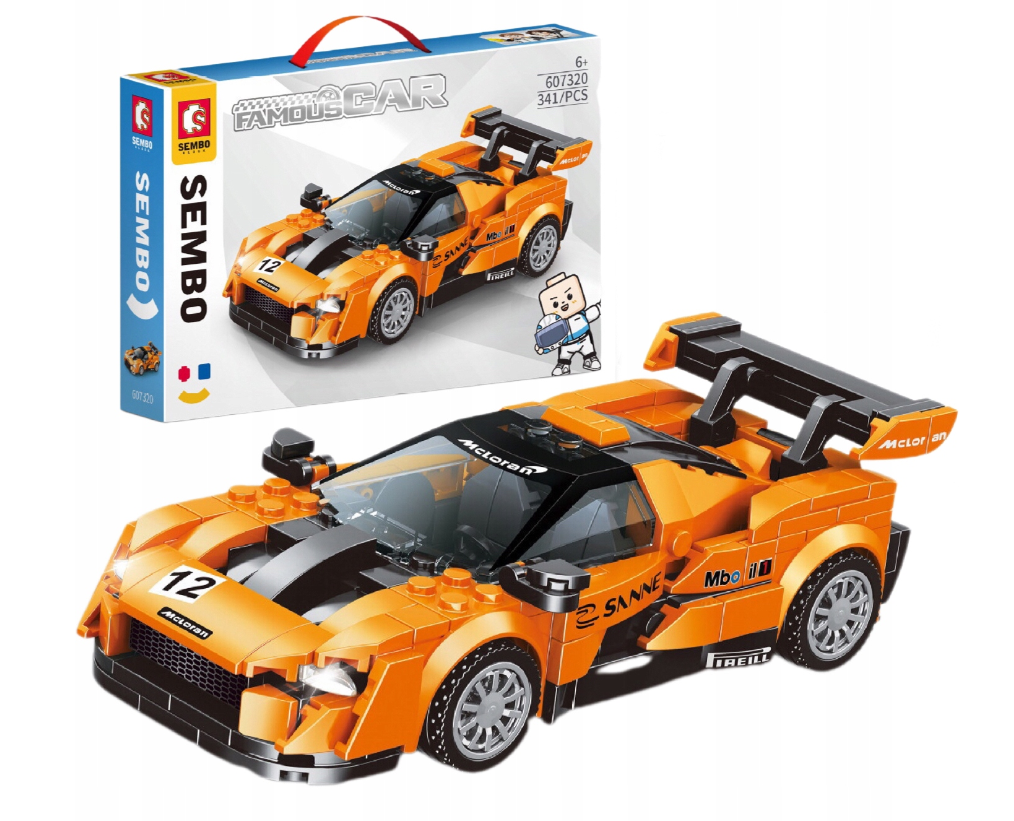 Stavebnice závodního vozu McLaren