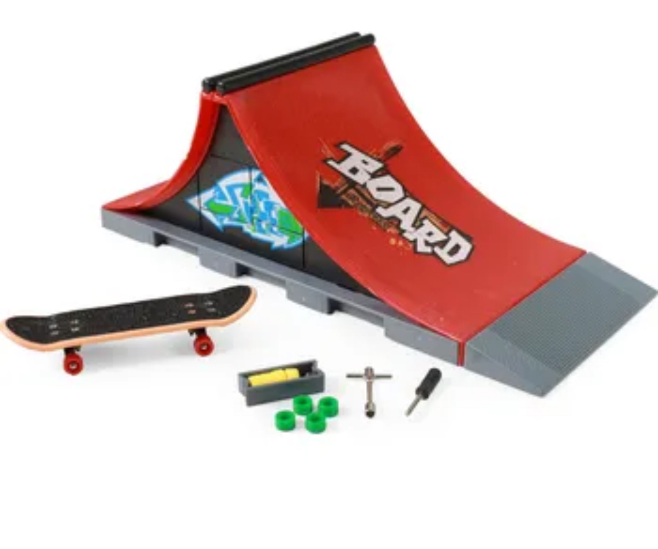 Fingerboard park A Prstový skateboard park stavebnice, rampa, skatepark