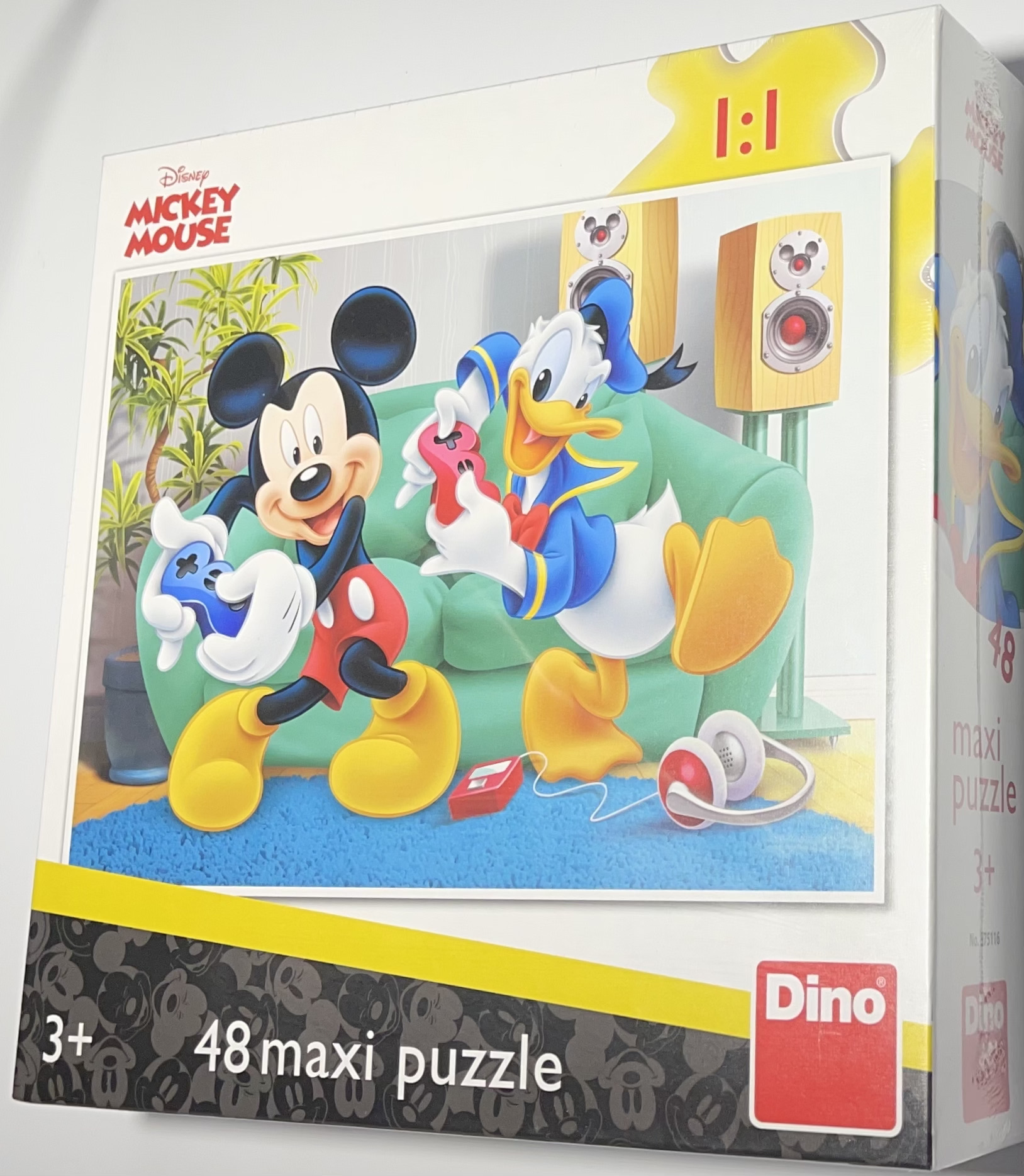 Maxi puzzle Dino 48 dílků- Mickey Mouse