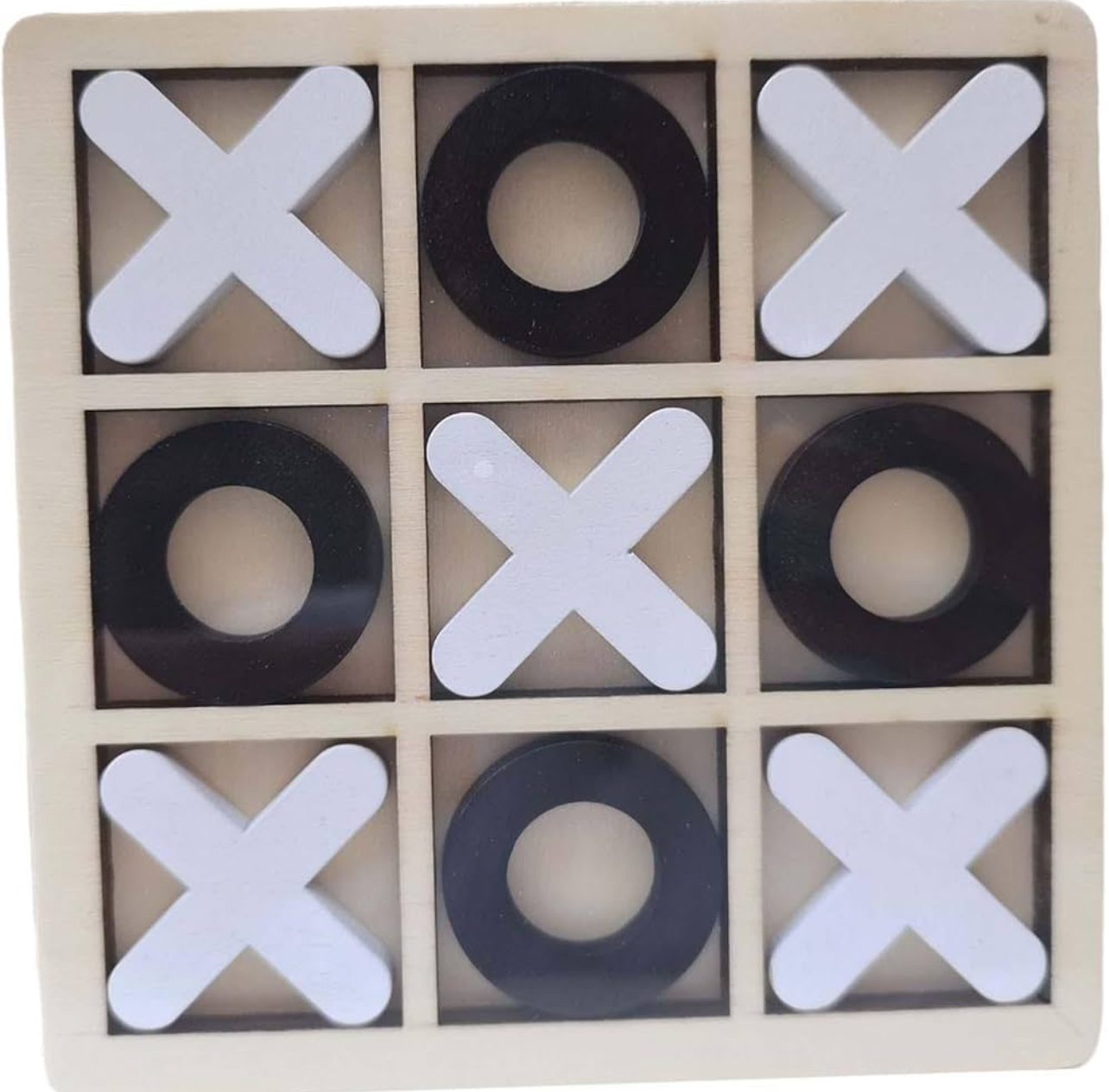 Piškvorky, dřevěná logická hra