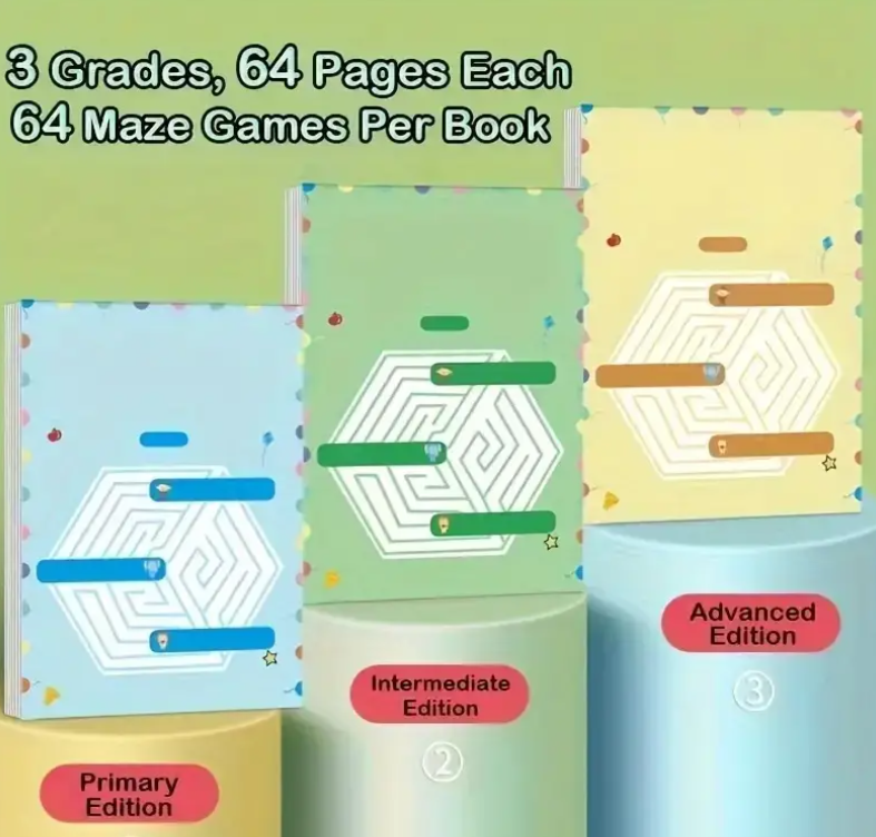 Kniha labyrintů 64 stran, Junior