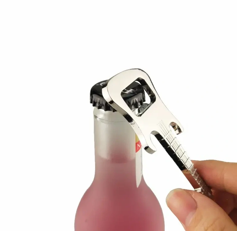 Otvírák nerezová kytara