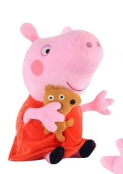 Plyšová postavička prasátko Pepa, mamka 20cm