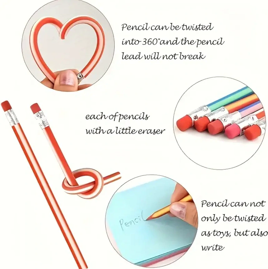 Flexibilní tužka, různé barvy