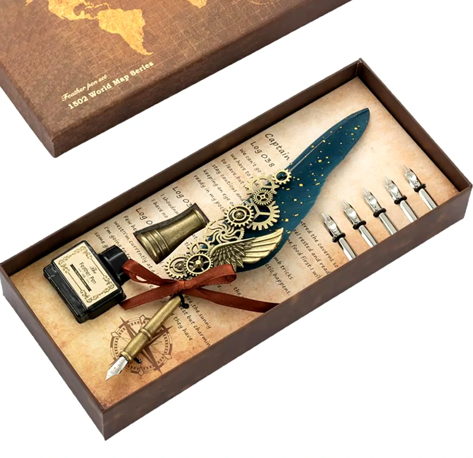 1502 Mapa světa, kaligrafická sada černá