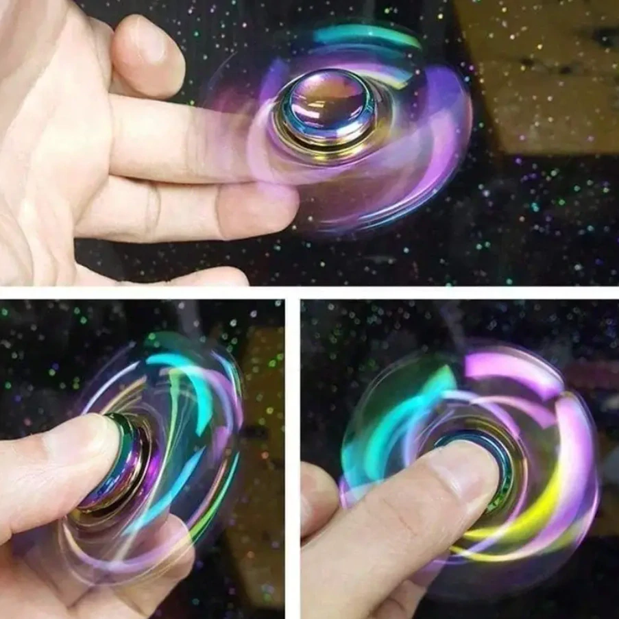 Fidget spinner, Petiúhelníkový gyroskop Rainbow