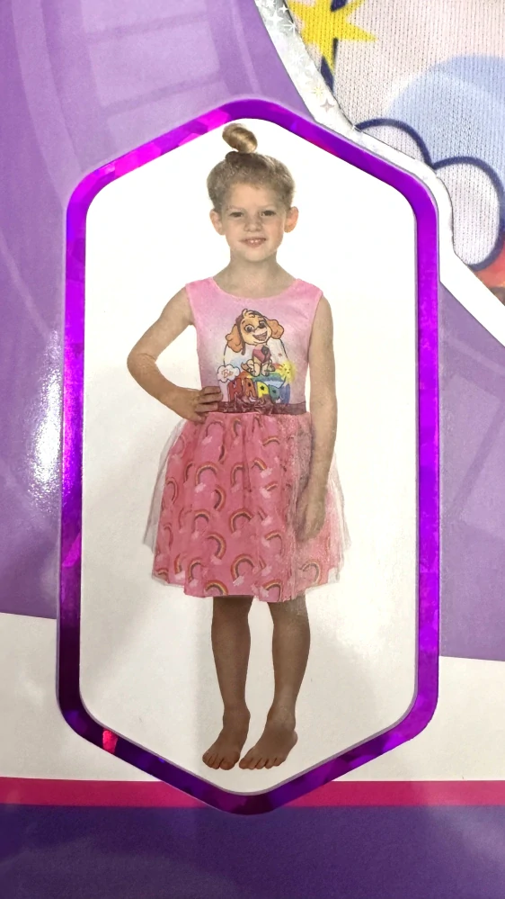 Tlapková patrola -šaty-SKYE vel: 3-4 roky