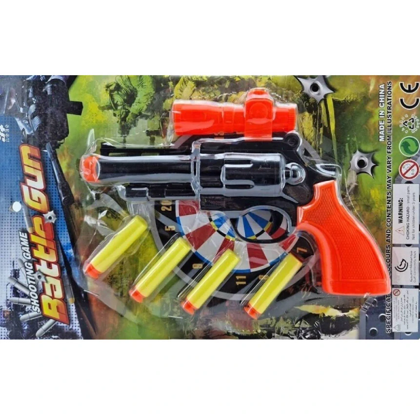 Pistolka s pěnovými náboji