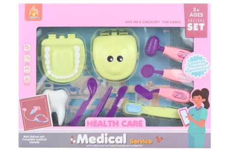 Velká zubařská sada pro děti s vybavením