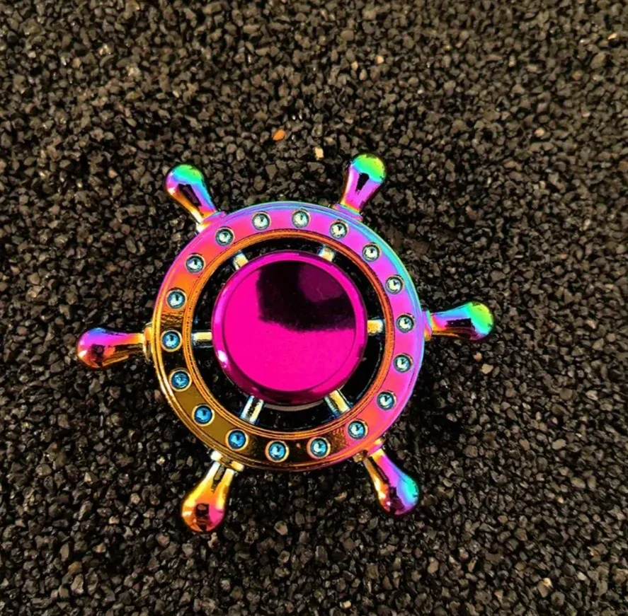 Fidget spinner, Kormidlo Rainbow