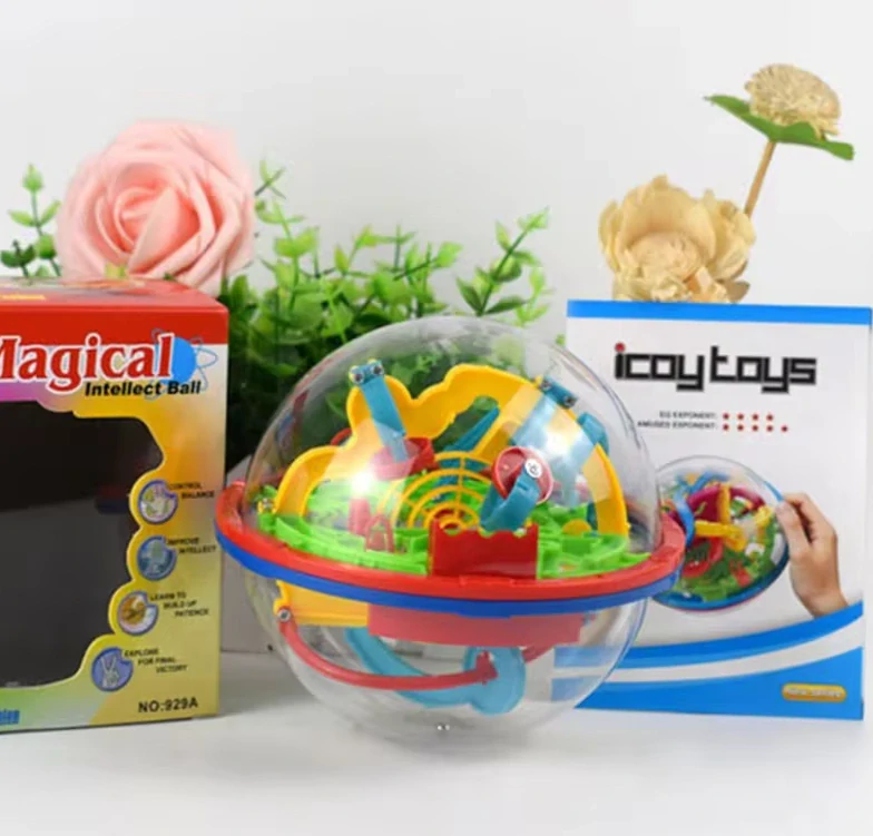 Magical Intellect Ball, hlavolam- 3D bludiště, 100 překážek