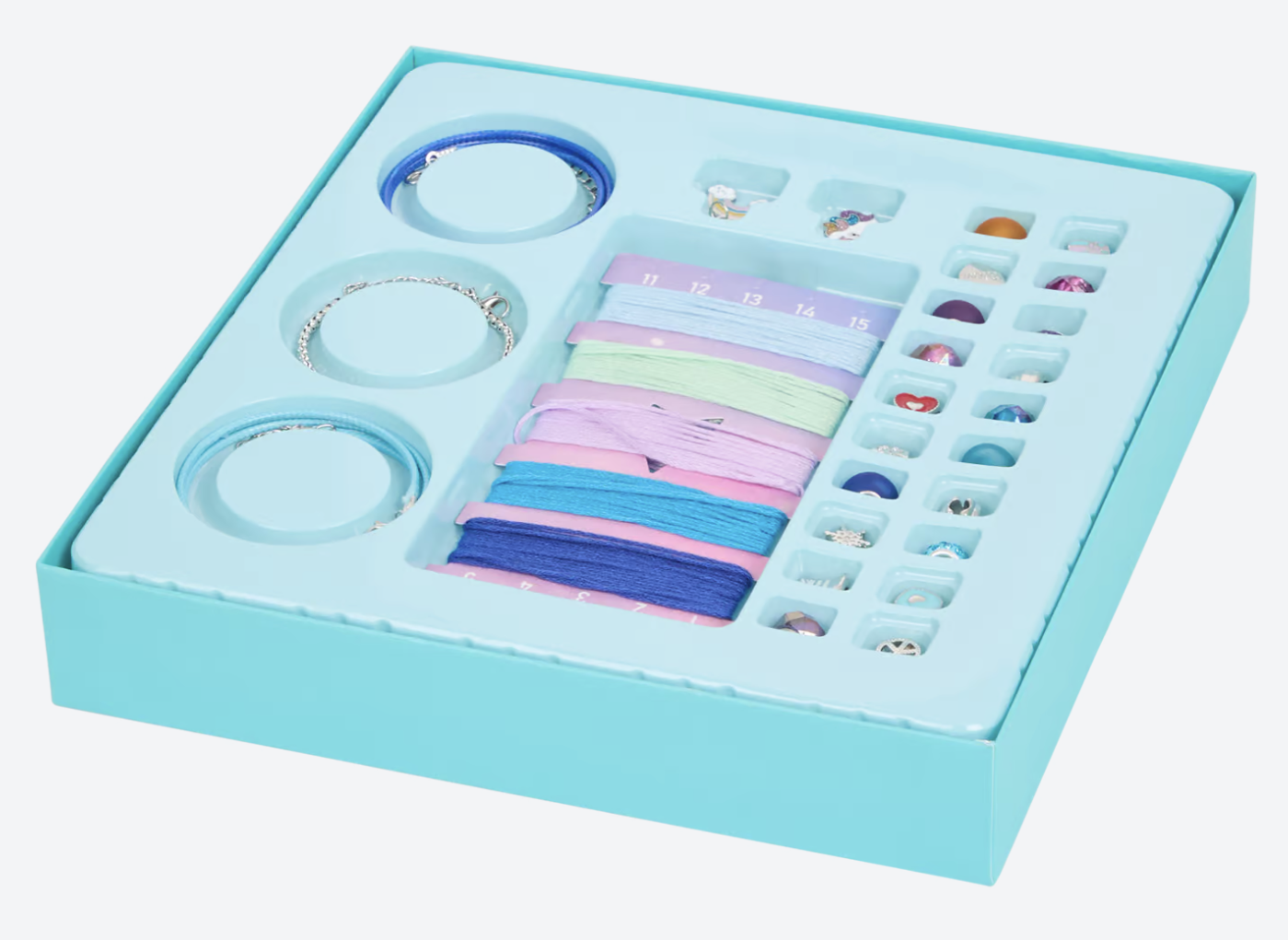 Sada na výrobu vlastních šperků Kids Kingdom modrá