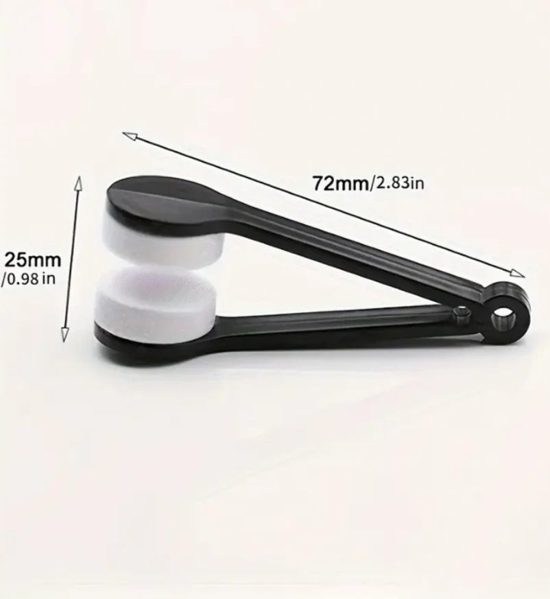 Cestovní čištění brýlí