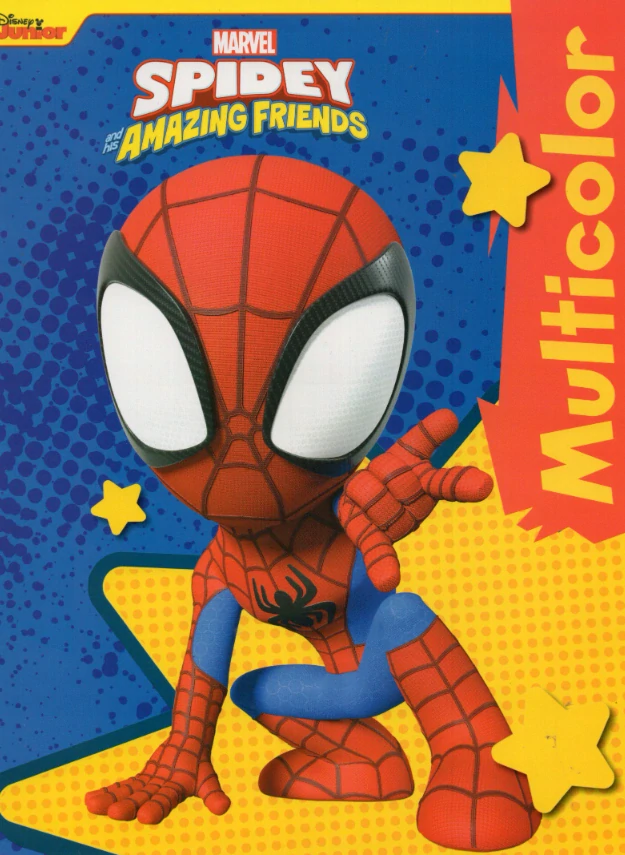 Omalovánky Multicolor A4 Spidey a prátelé
