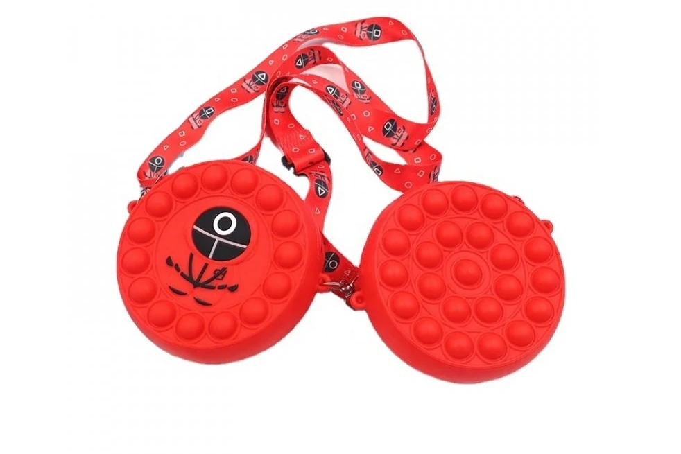 Squid Game, Hra na oliheň- Pop it kabelka kulatá