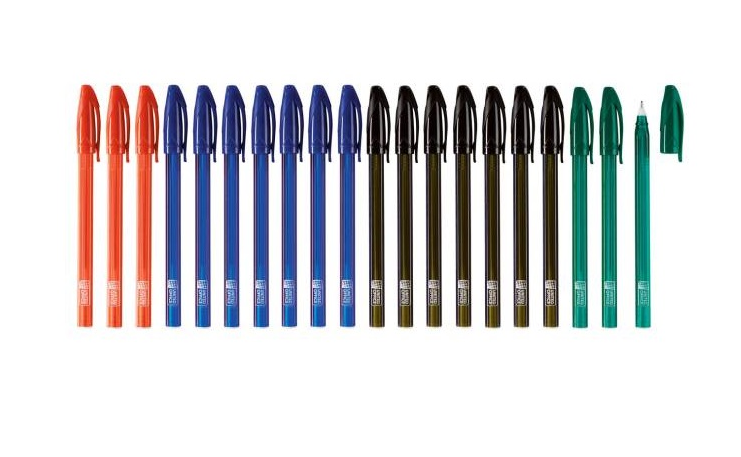 XXL Pen Set, Sada propisovaček 20 ks, 4 barvy