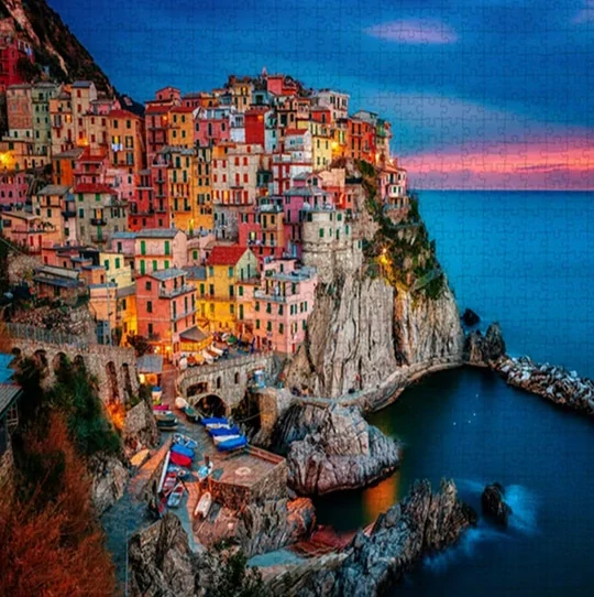 Puzzle 1000 dílků, Cinque Terre