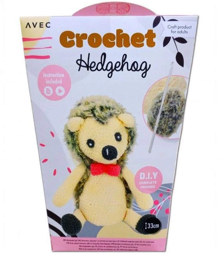 Háčkovací sada Ježek