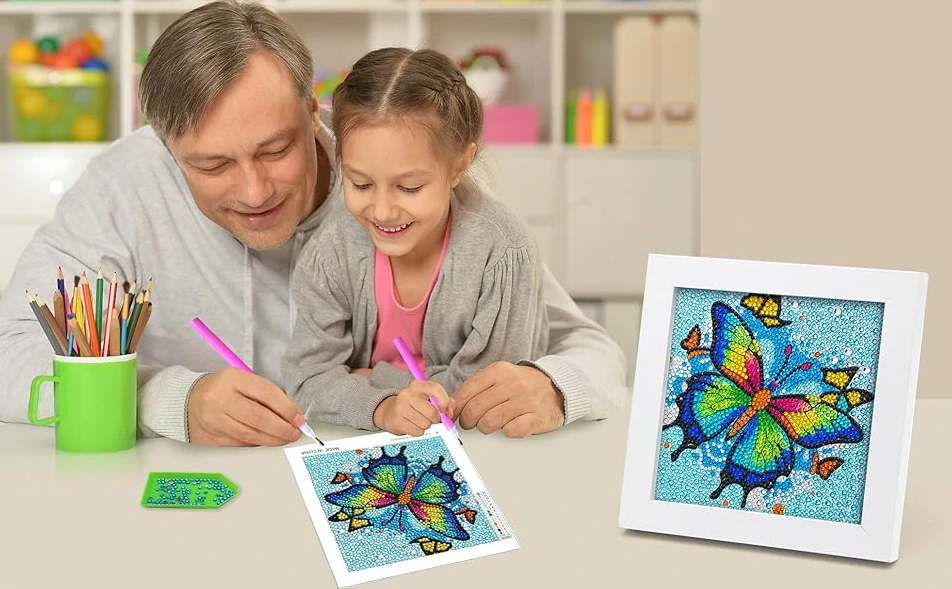 Diamantové malování, Princezna, 23x30 cm, na rámu