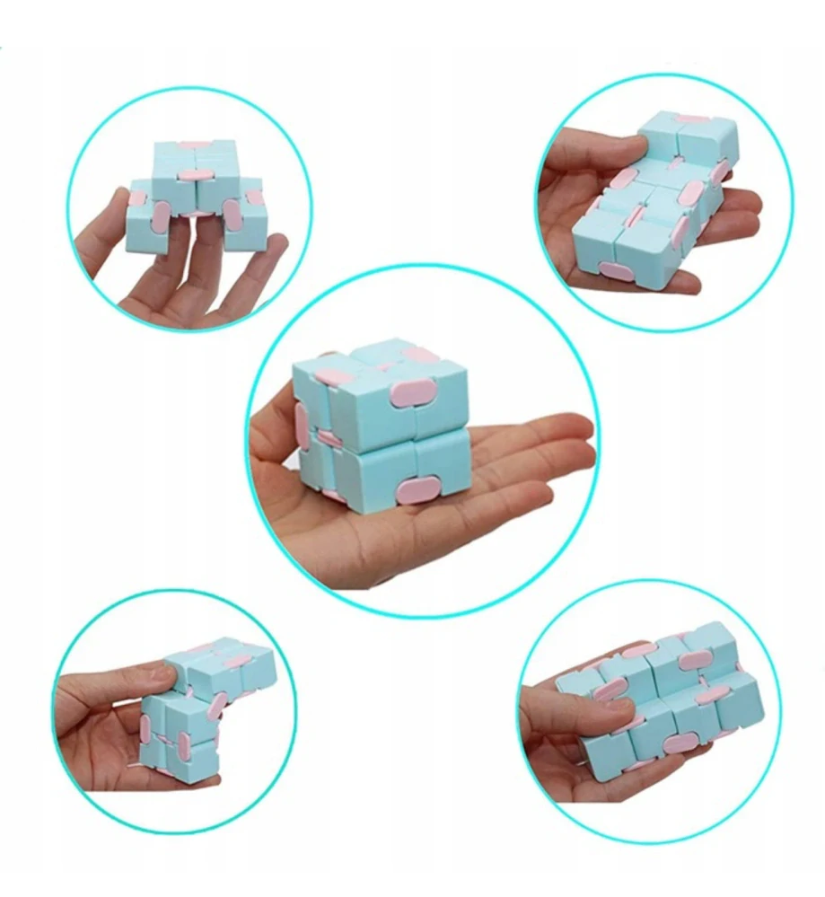 Infinity Cube Nekonečná kostka modrá